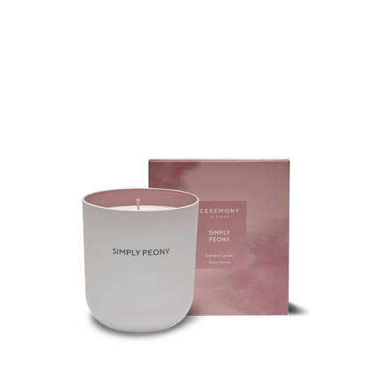 Simply Peony Scented Candle 300g